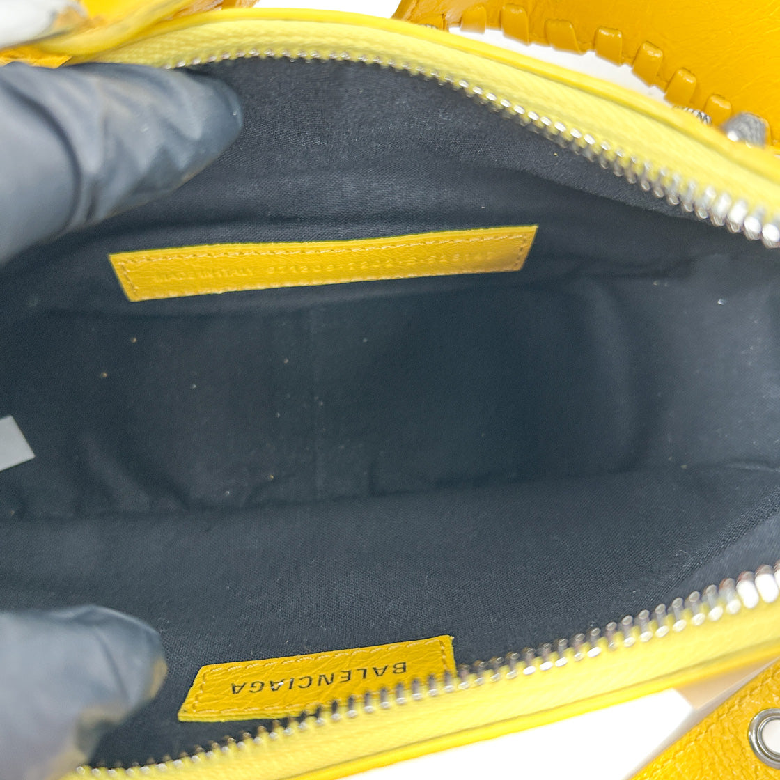 Balenciaga Yellow Le Cagol XS