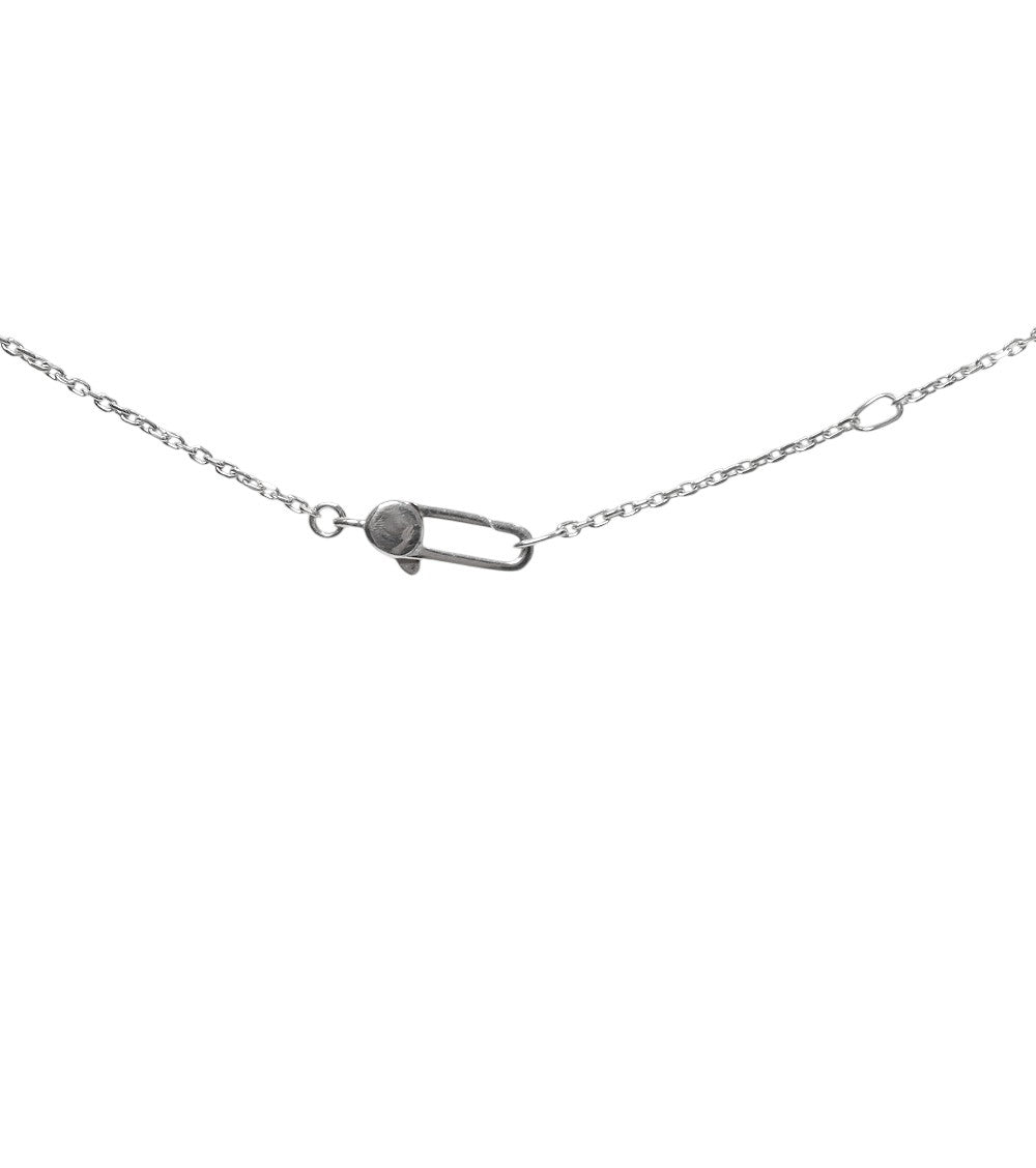 Gucci Square Silver Necklace