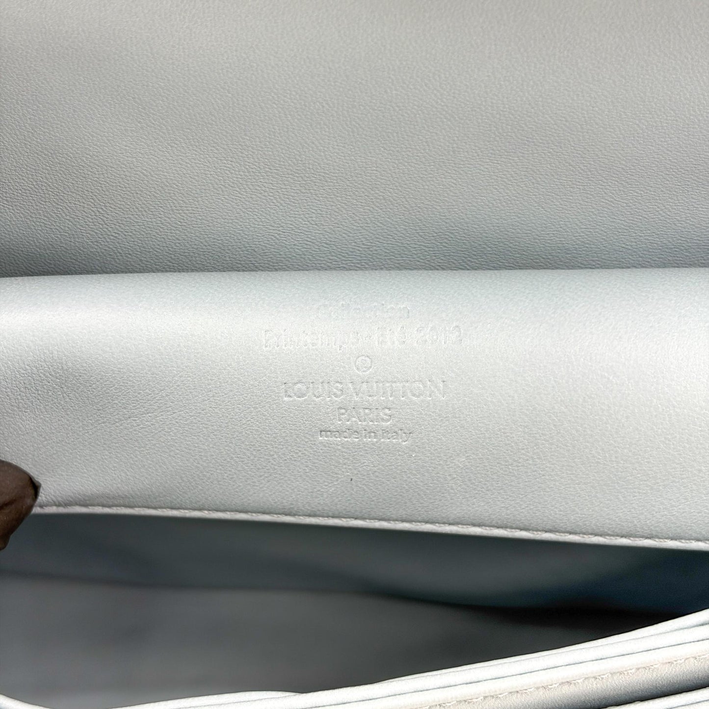 Louis Vuitton Monogram Quilted Marceau Sky Blue Silver Hardware