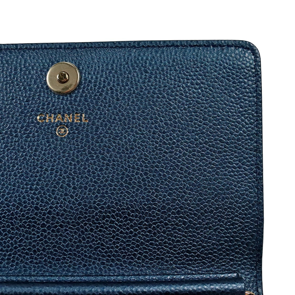 Chanel Navy Caviar WOC