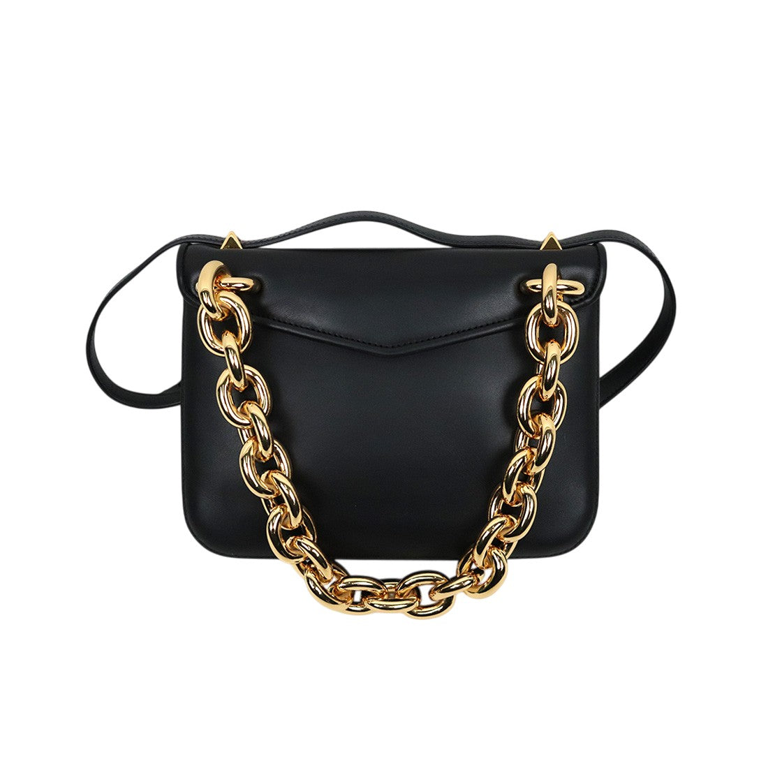 Bottega Veneta Black Mount Satchel Shoulder Bag