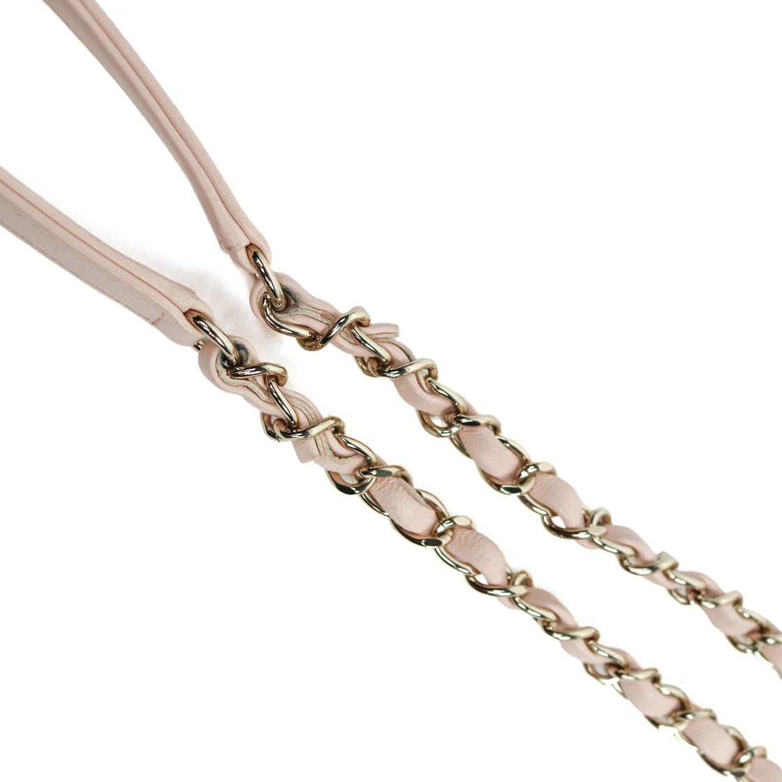 Chanel Small Pink-Beige Trenti CC Shoulder Bag