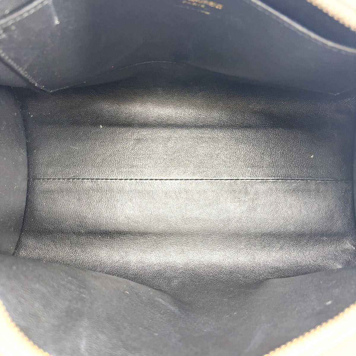 Saint Laurent Baby Monogram Cabas Bag Grey Gold Hardware