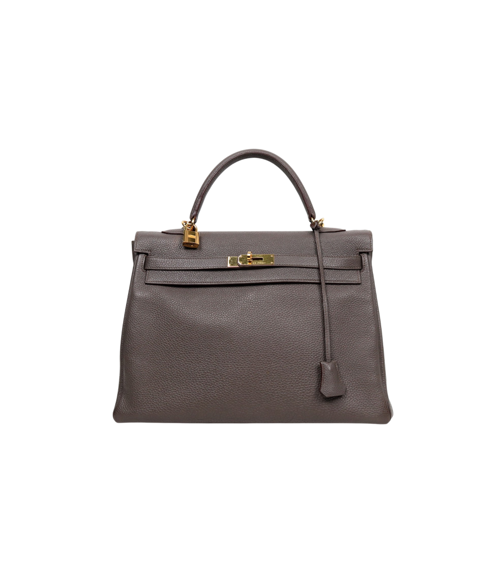 Hermès Kelly 35 Square O Engraved