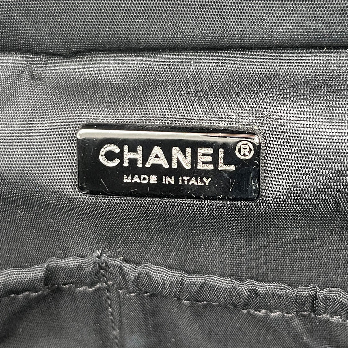 Chanel Tweed Checkerboard Vanity Bag