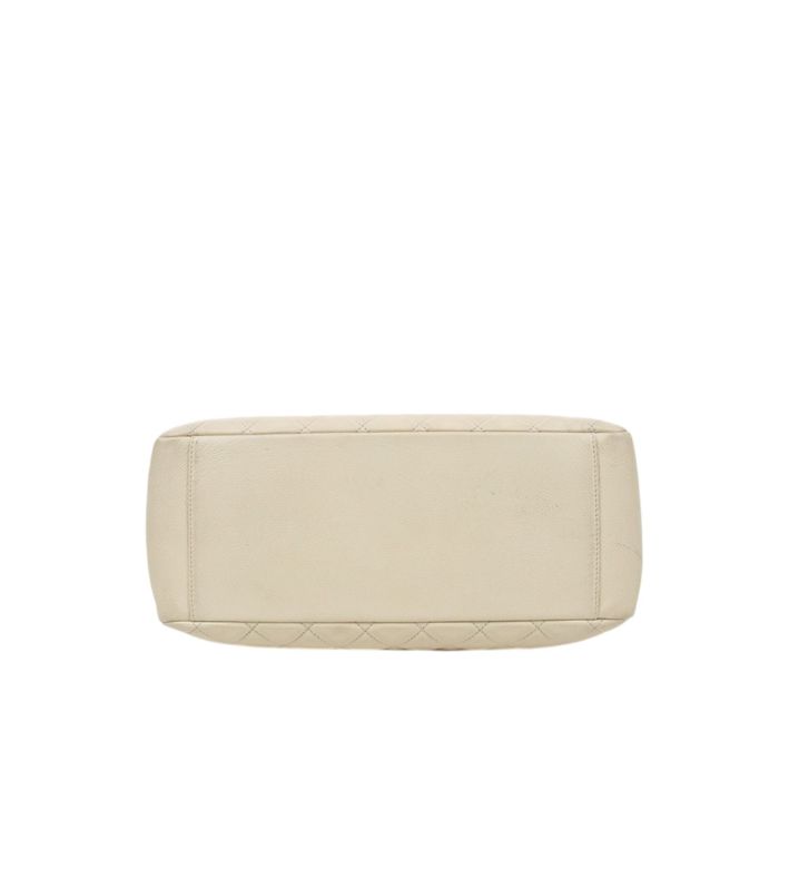 Chanel Beige Big CC Grand Shopping Shoulder Bag