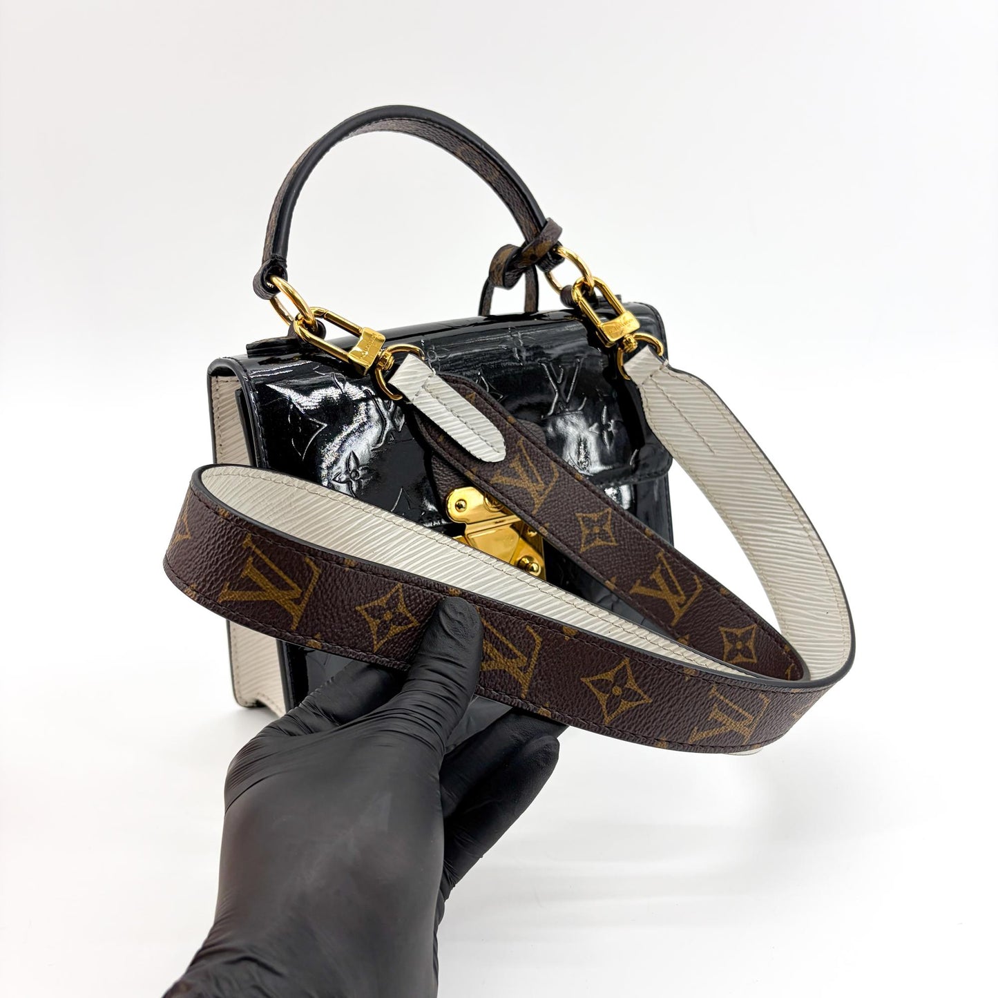 Louis Vuitton Cherrywood BB Vernis Noir