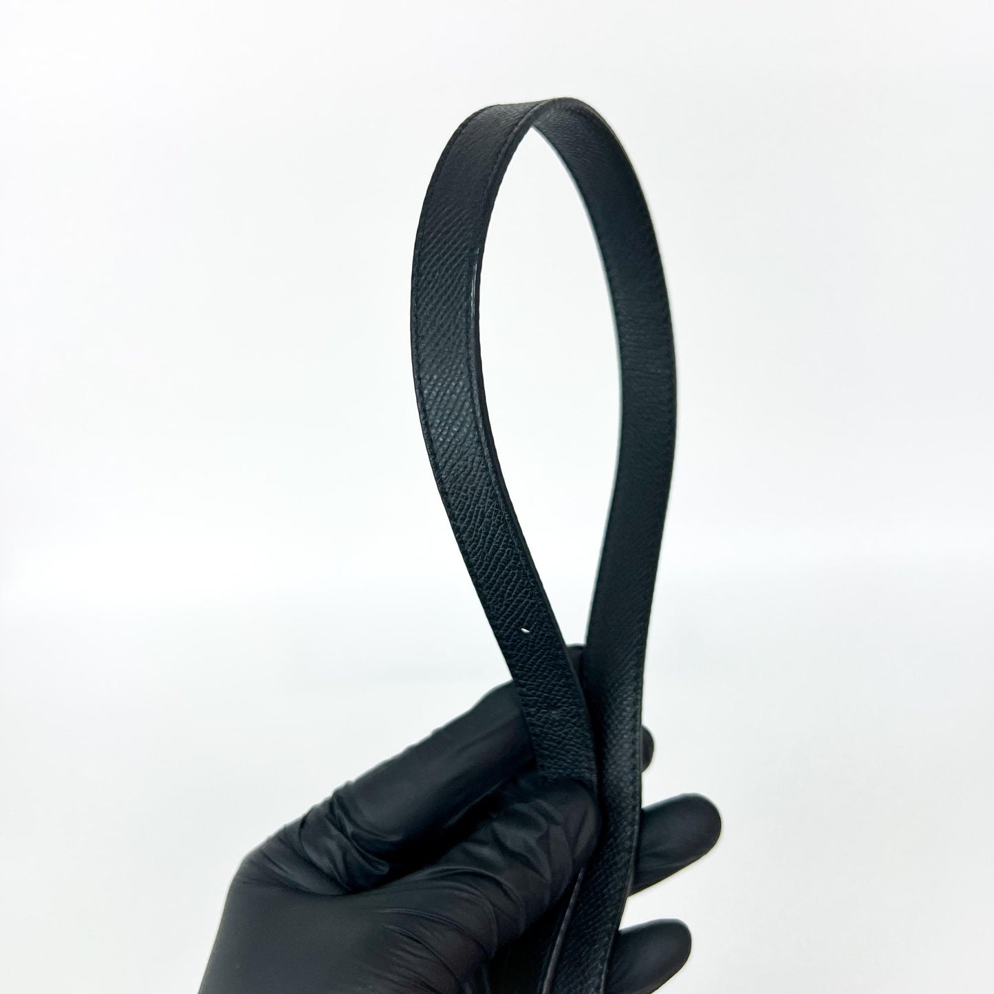 Dior Saddle Pouch Black Grained Calfskin Gold Hardware