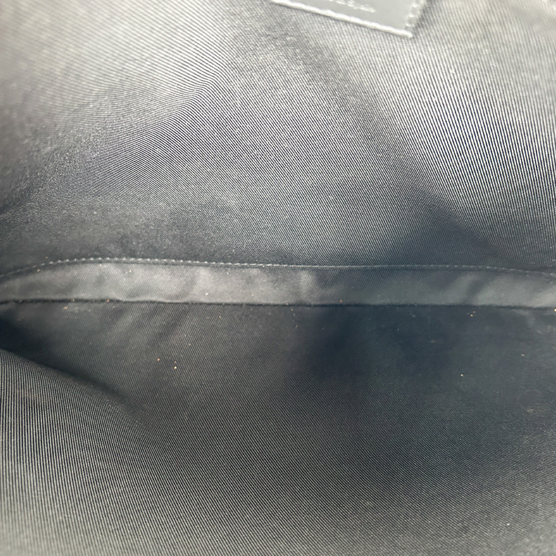 Louis Vuitton Black Shadow Pochette Clutch
