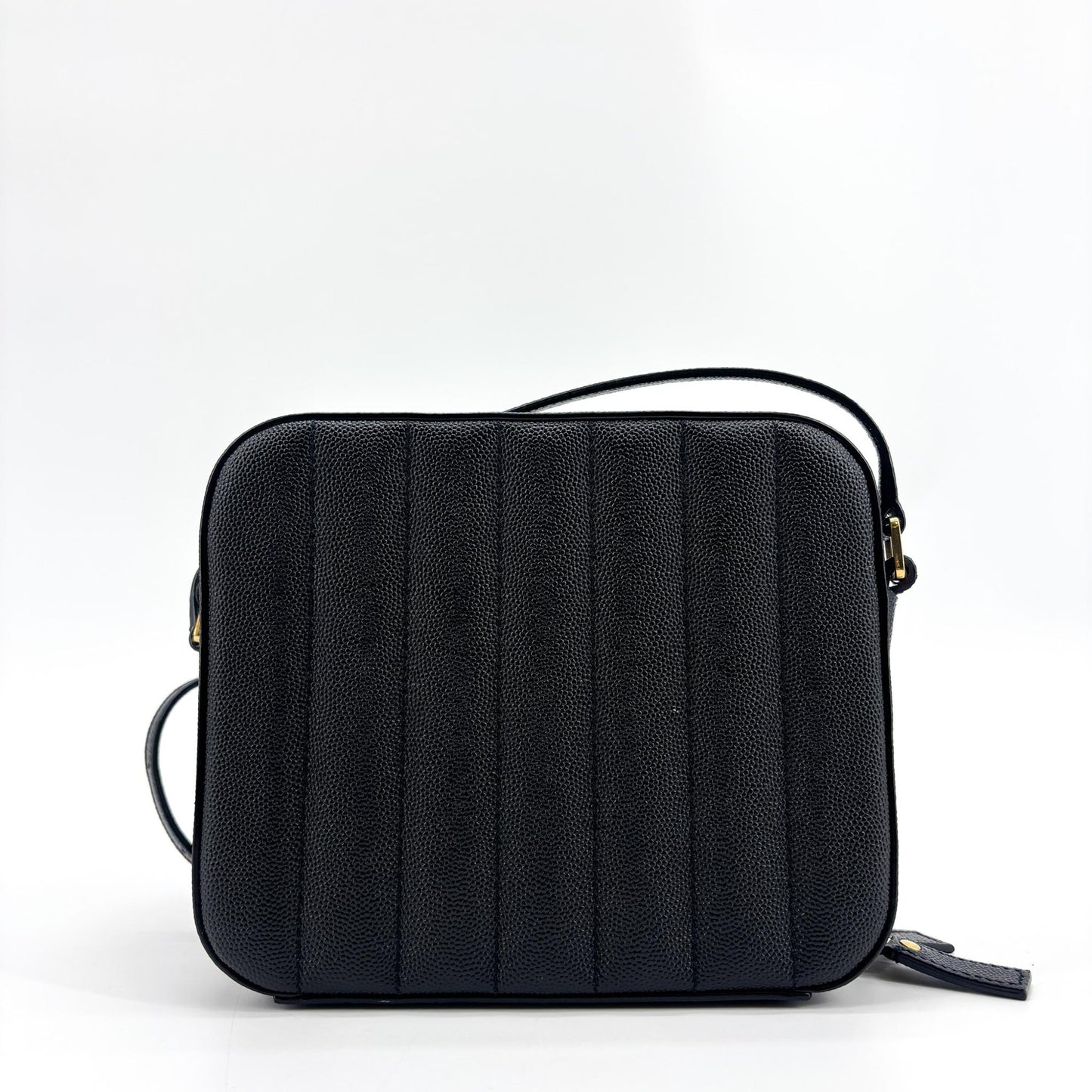 Saint Laurent Vicky Small Camera Bag Black Gold Hardware