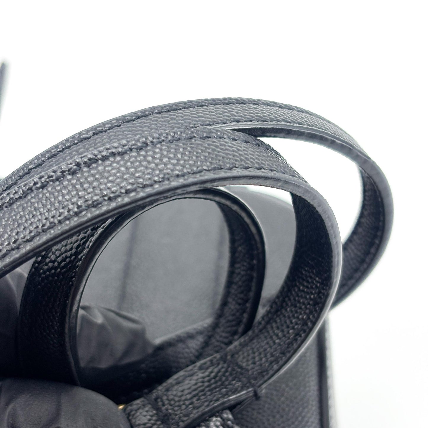 Saint Laurent Vicky Small Camera Bag Black Gold Hardware