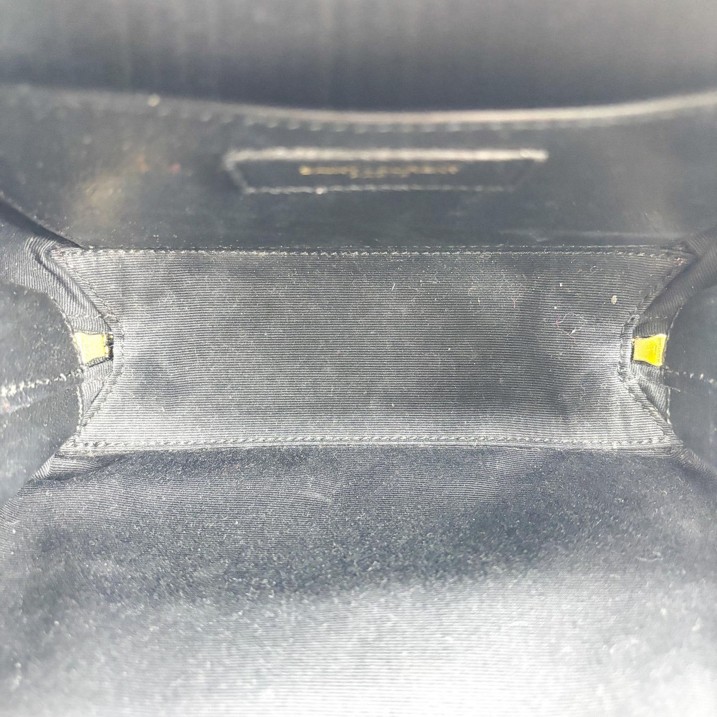 Saint Laurent Vicky Small Camera Bag Black Gold Hardware