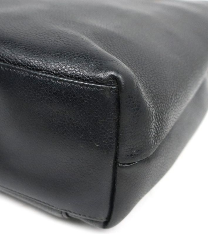 Chanel Black Caviar CC Pocket Shoulder Bag
