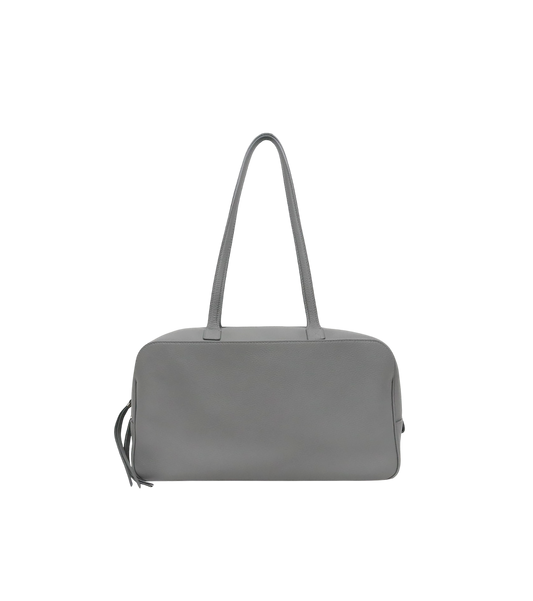Balenciaga Gray Medium Carry Bowling Bag