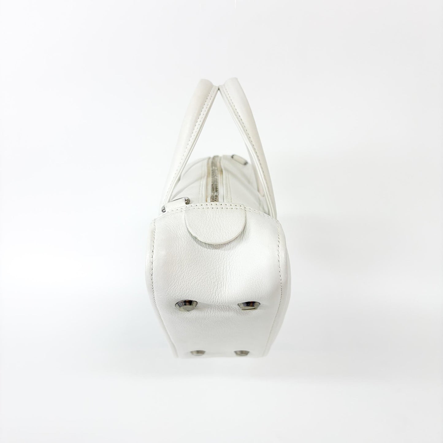 Balenciaga Triangle Duffle S White