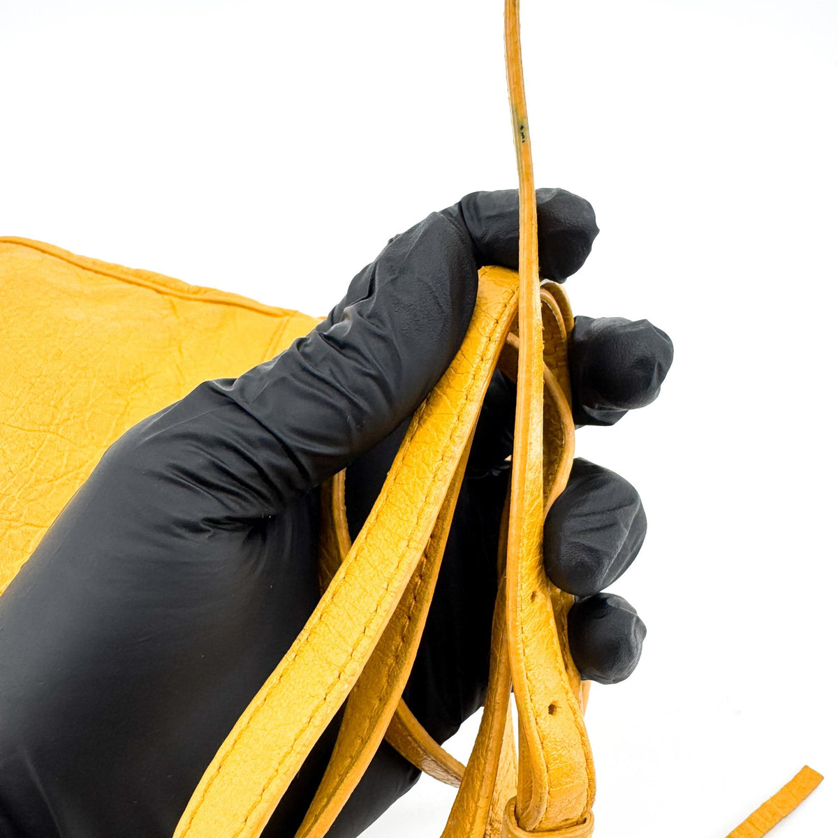 Balenciaga Classic Hip Crossbody Bag Mustard Yellow