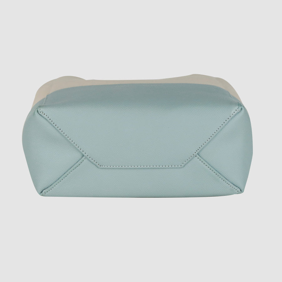 Small Two-Tone Cabas Tote Bag Shoulder Bag