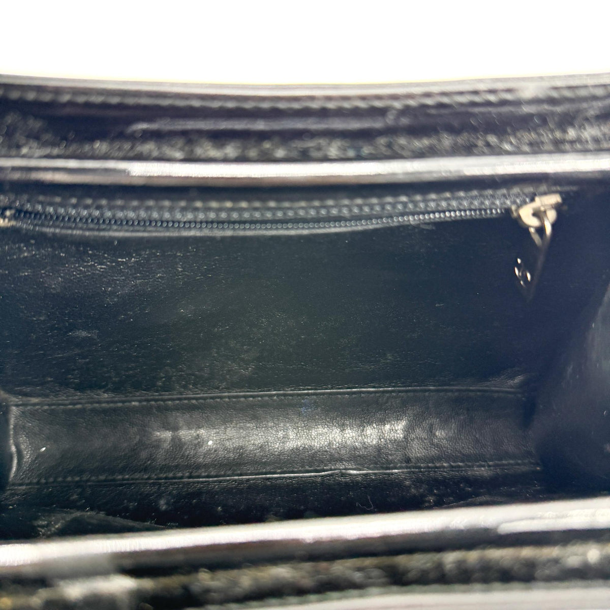Chanel patent leather frame bag