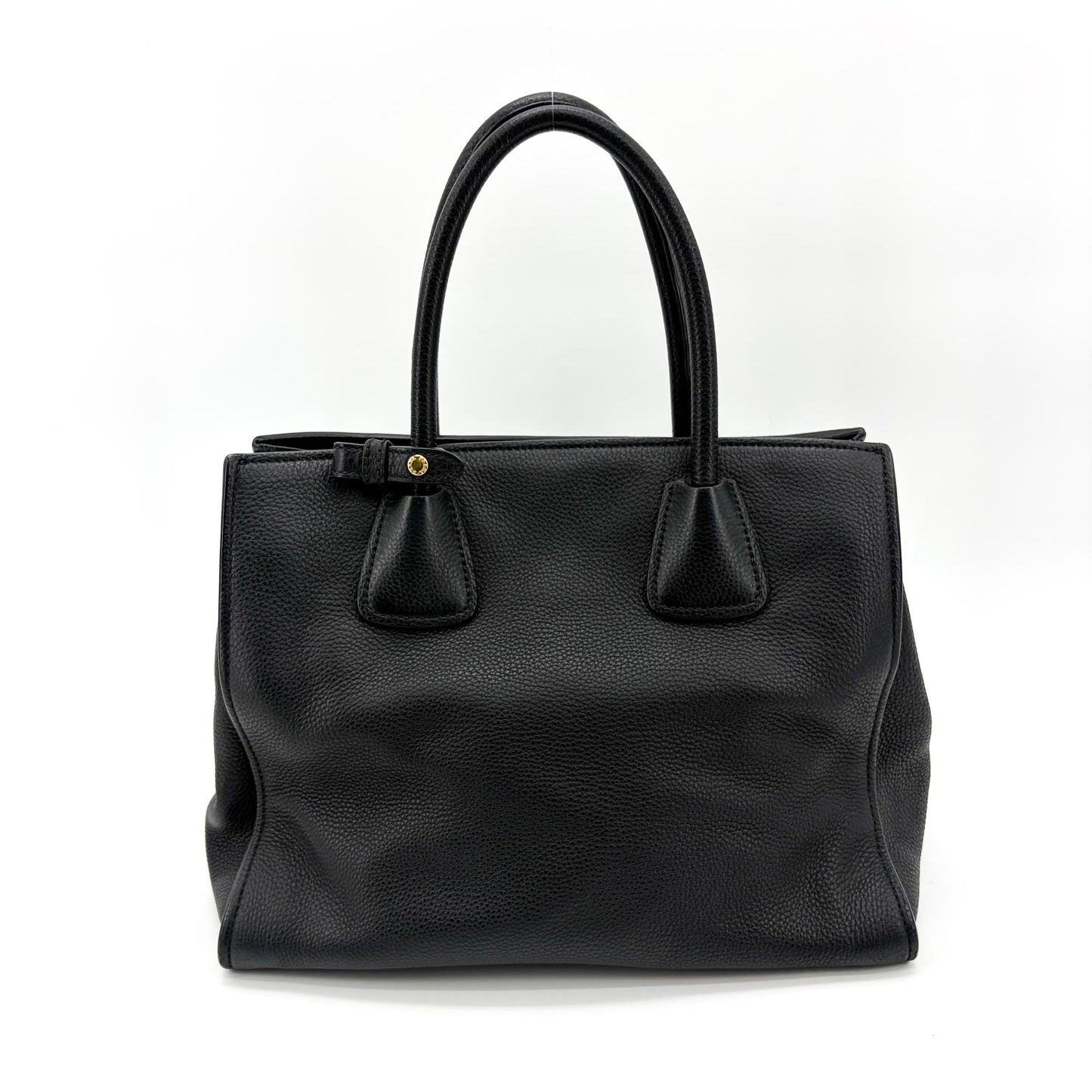 Prada Vitello Phoenix Tote Bag Black