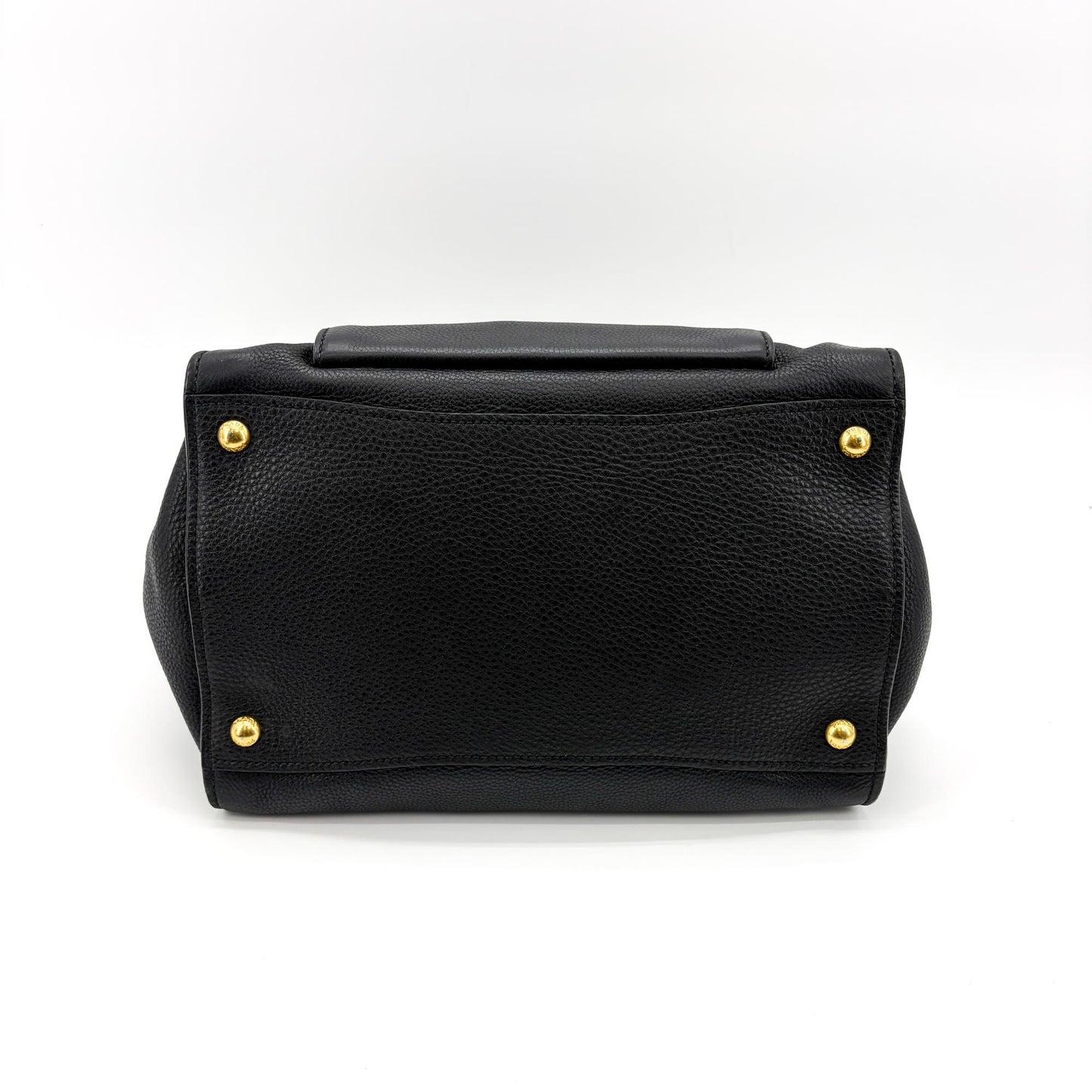 Prada Vitello Phoenix Tote Bag Black