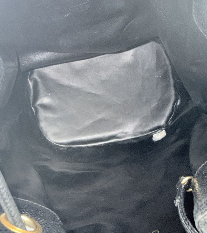 Chanel Black Caviar Triple C Bucket Bag