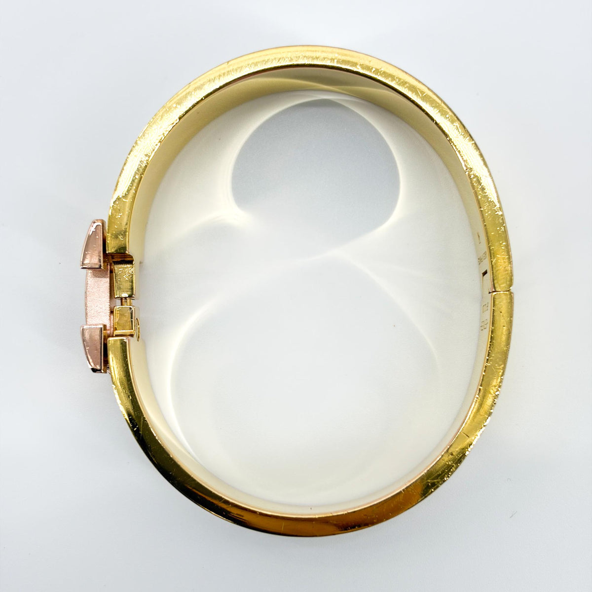 Bracelet Hermès Clic H Or Blanc