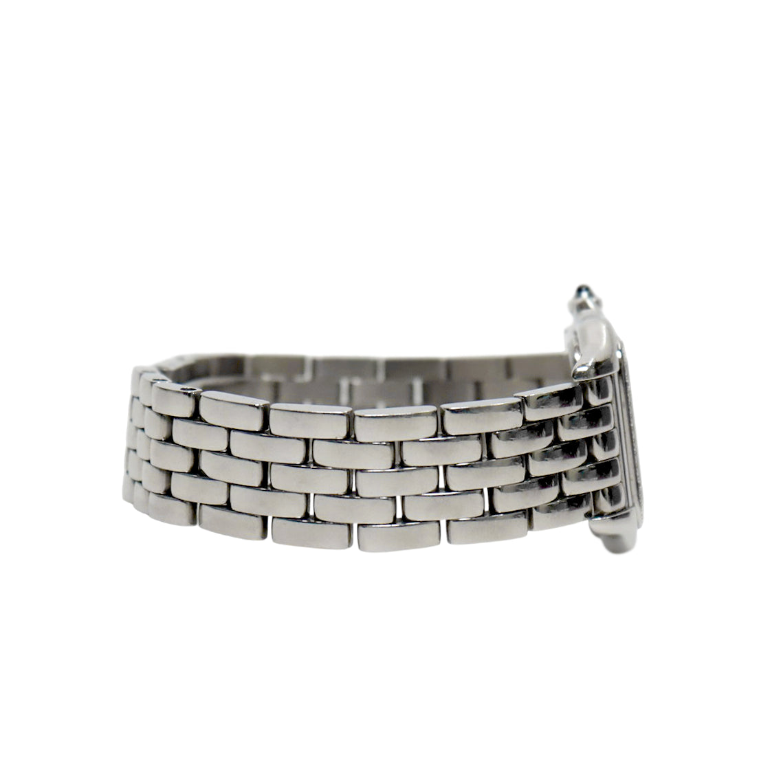 Cartier 27mm Steel Diamond "Panda" Quartz Watch