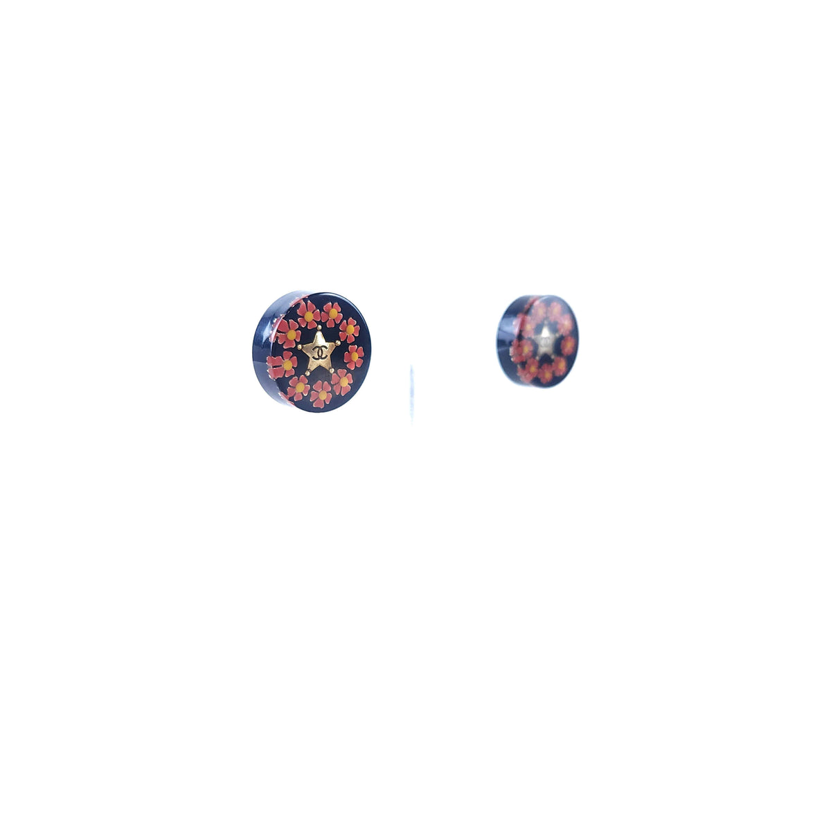 CC Circle Earrings