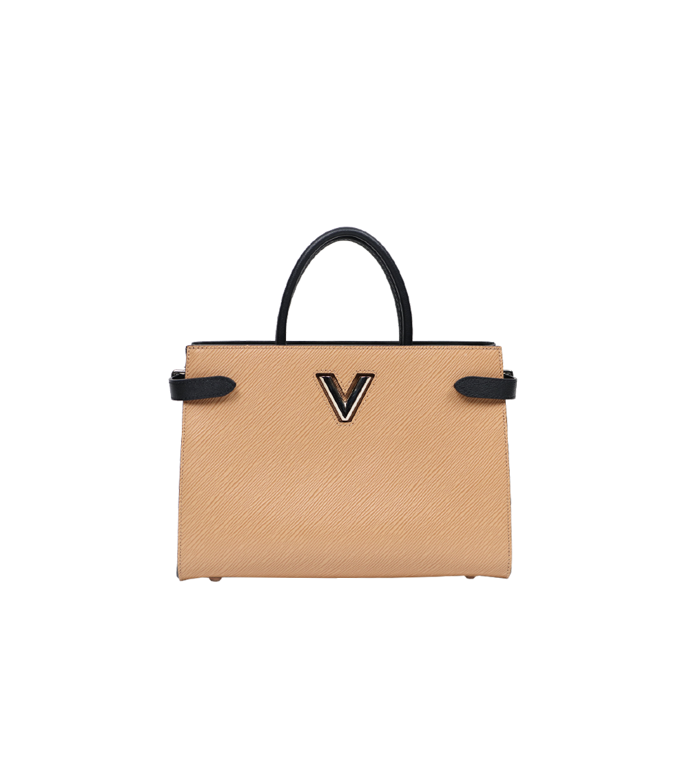 Louis Vuitton Beige Twisted Tote