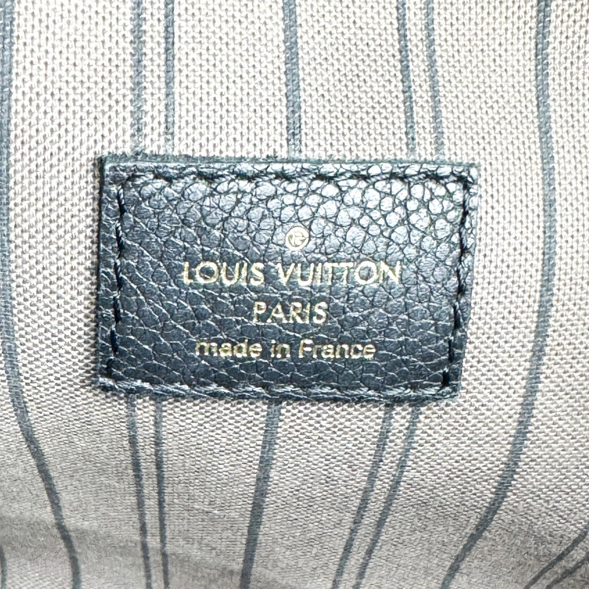 Louis Vuitton Pochette Métis Monogram Empreinte Black