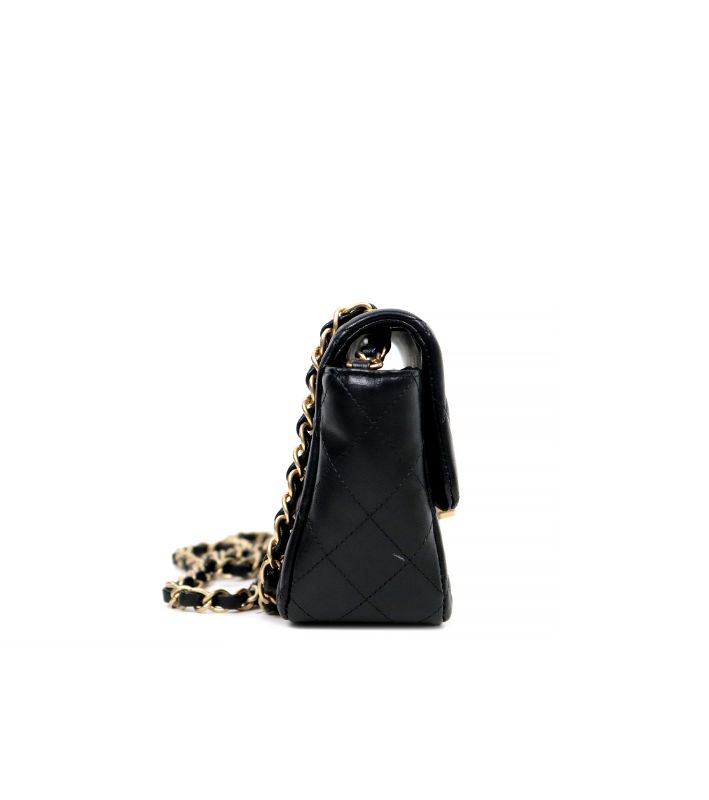 Chanel Black Egyptian Lambskin New Mini
