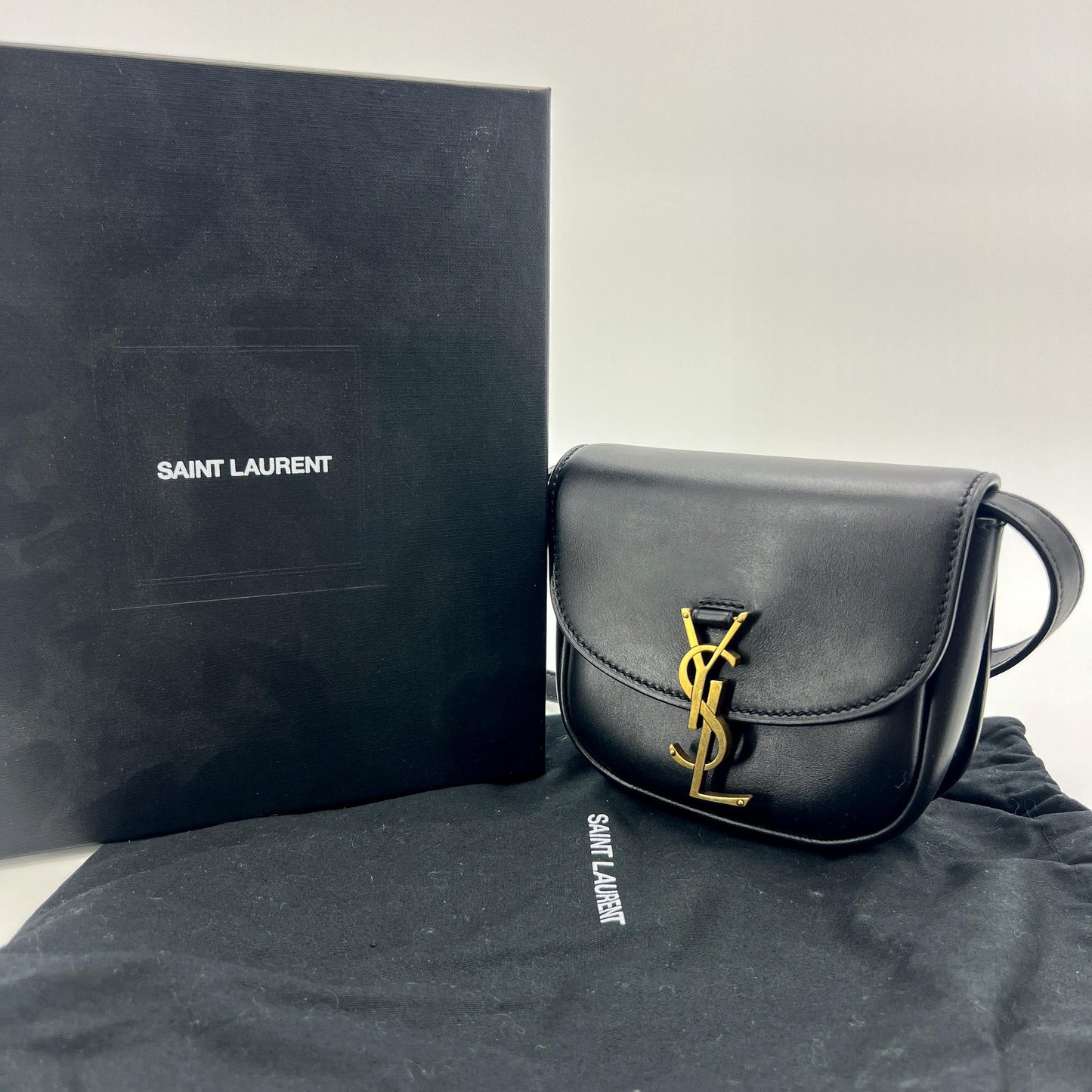 Saint Laurent Kaia Small Shoulder Bag Black
