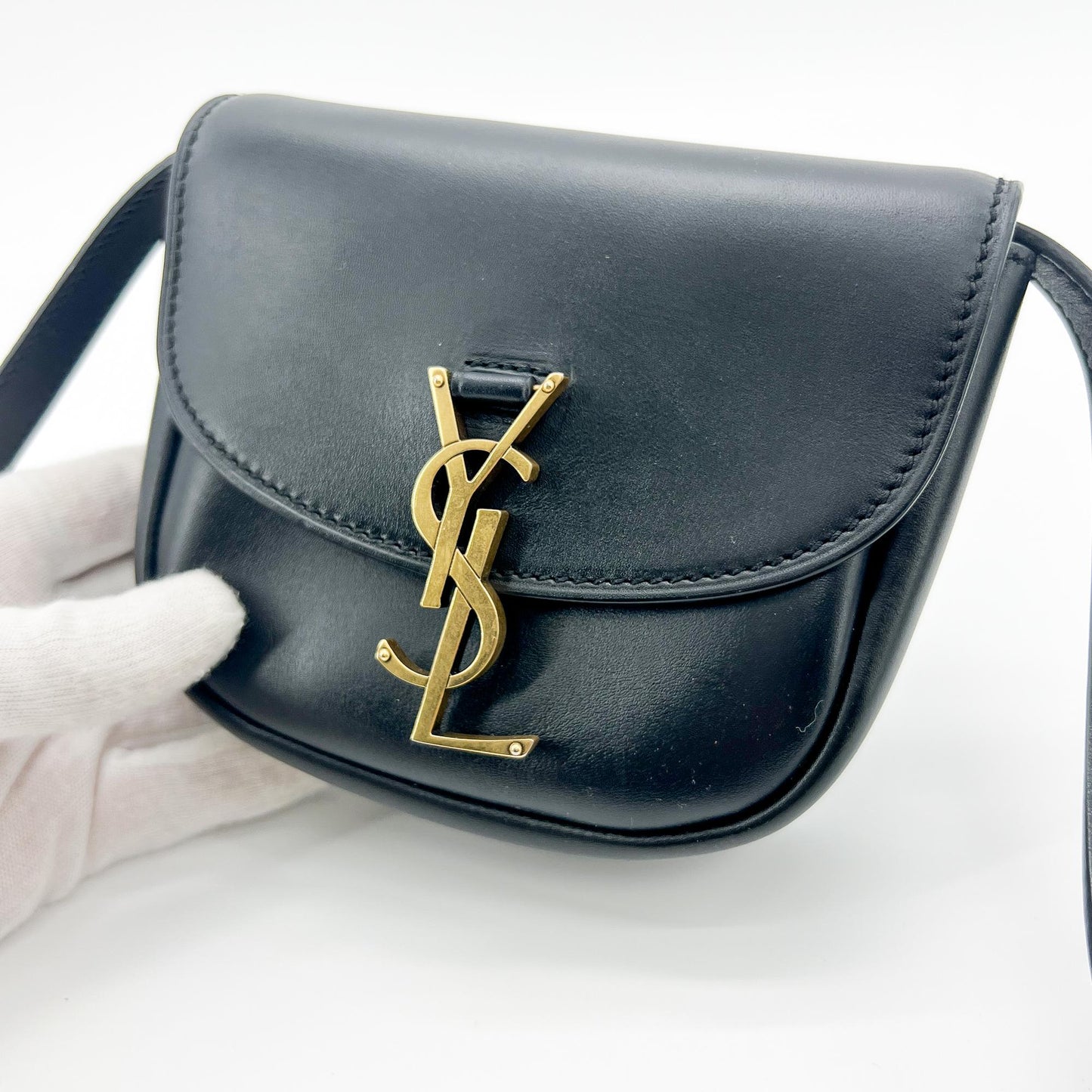 Saint Laurent Kaia Small Shoulder Bag Black