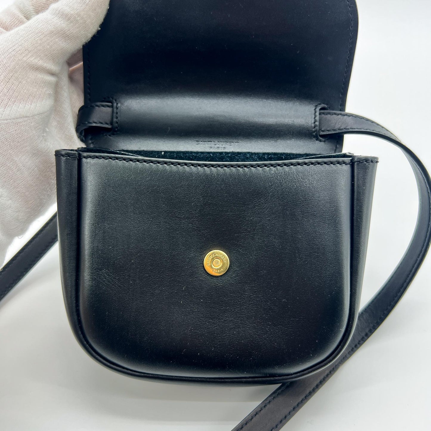 Saint Laurent Kaia Small Shoulder Bag Black