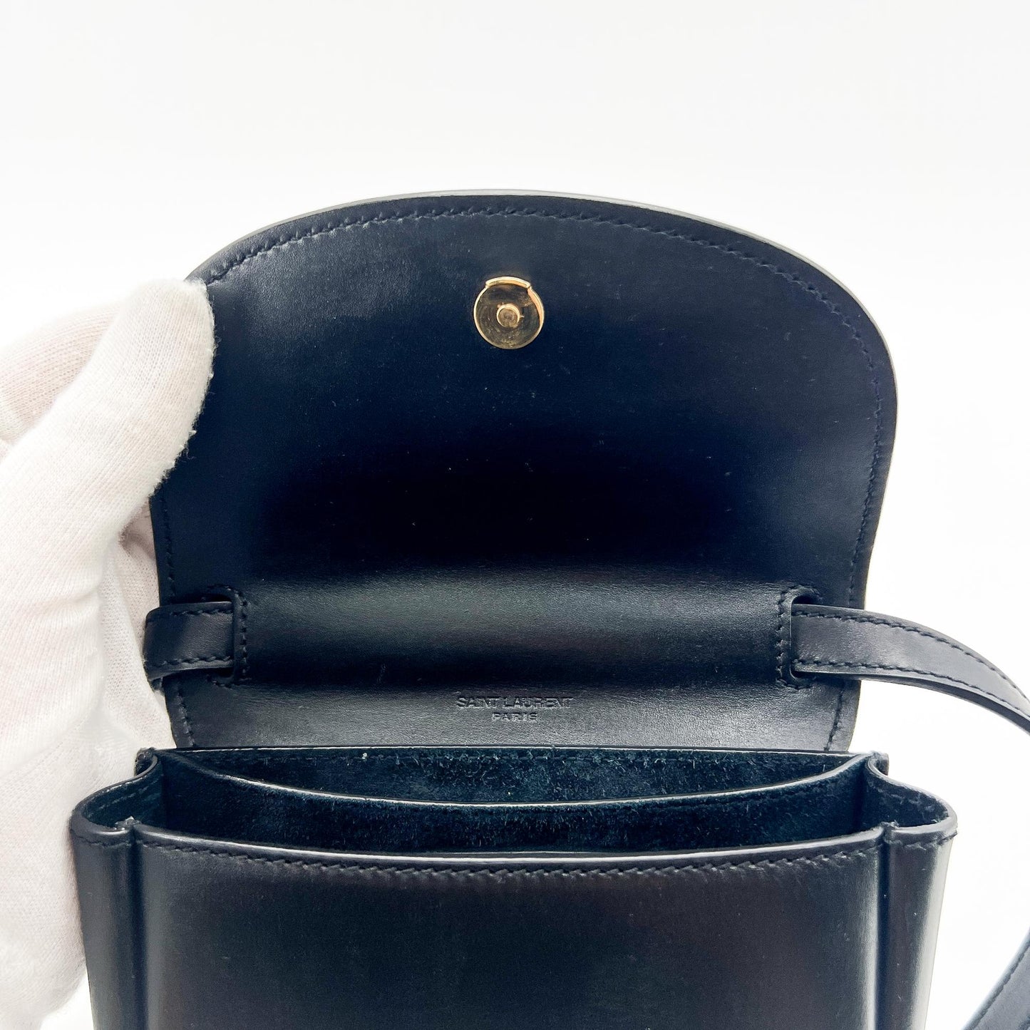 Saint Laurent Kaia Small Shoulder Bag Black