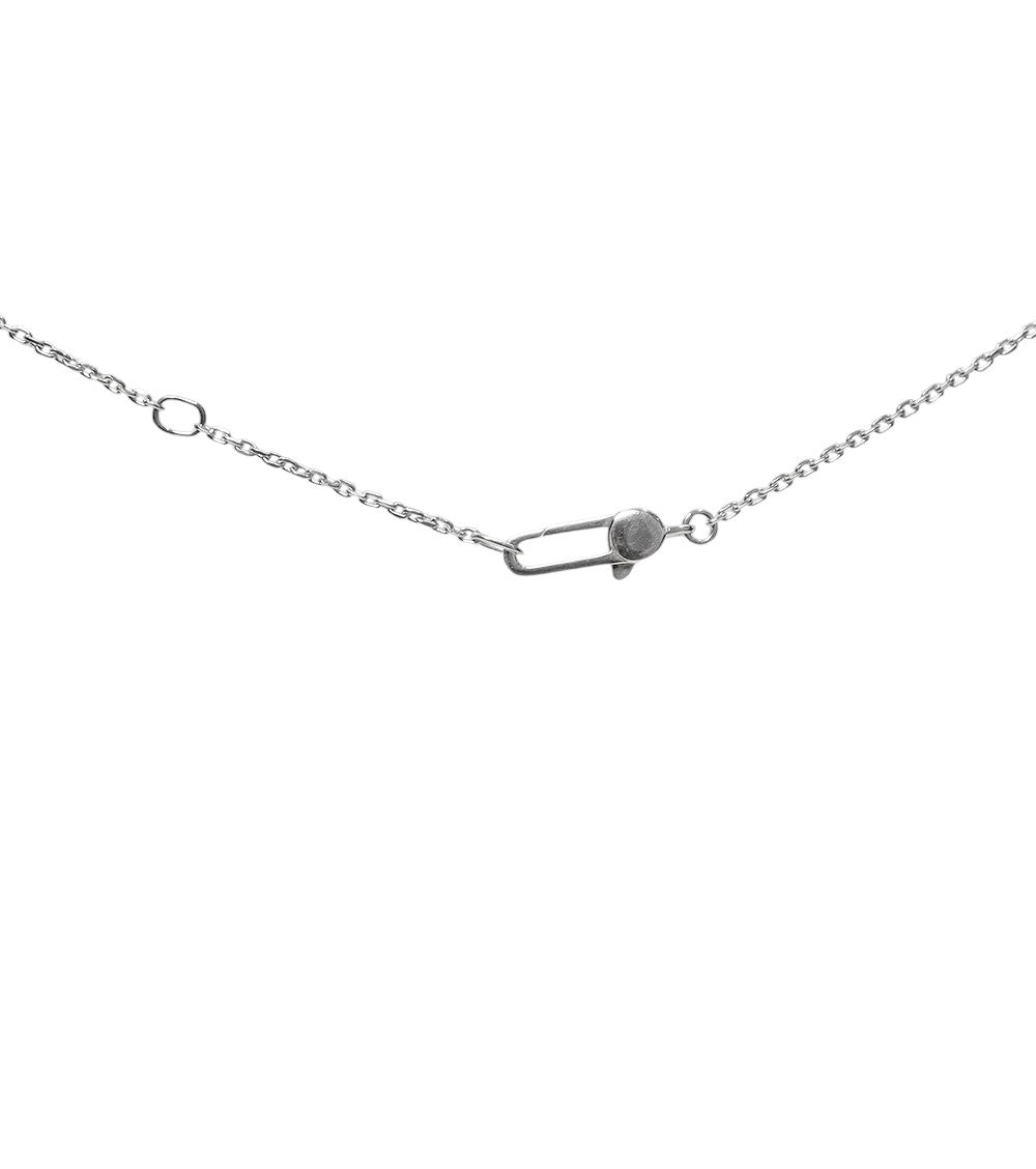 Gucci Square Silver Necklace