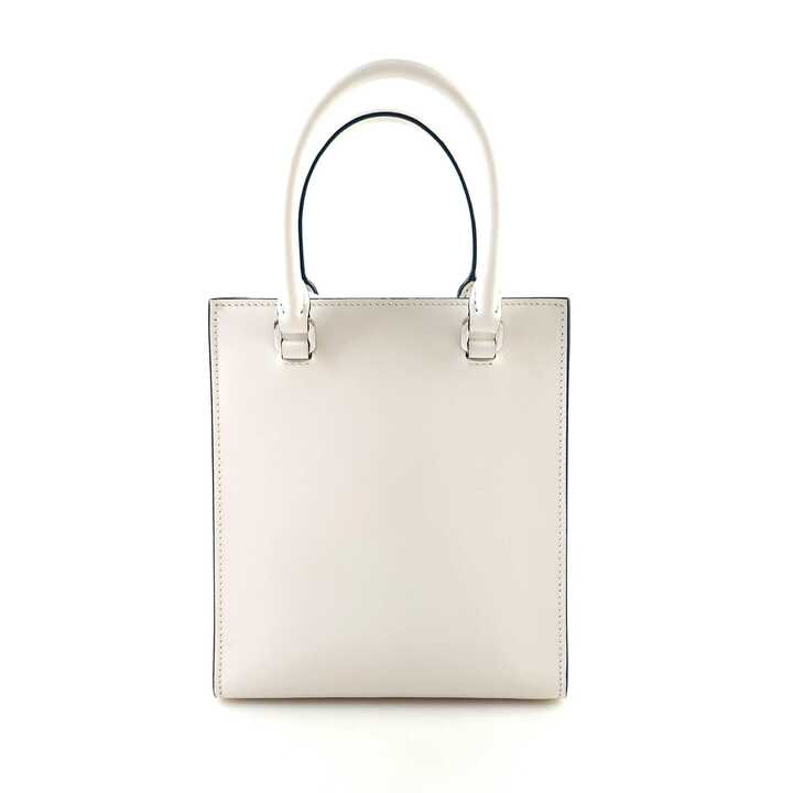 Small Saffiano Embossed Logo Tote Bag Crossbody 1BA333