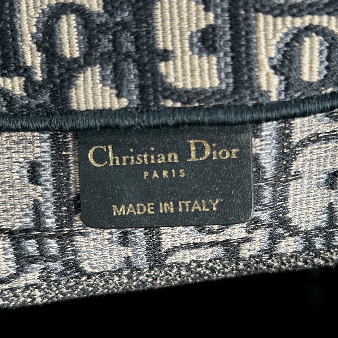 Dior Small Oblique Book Tote