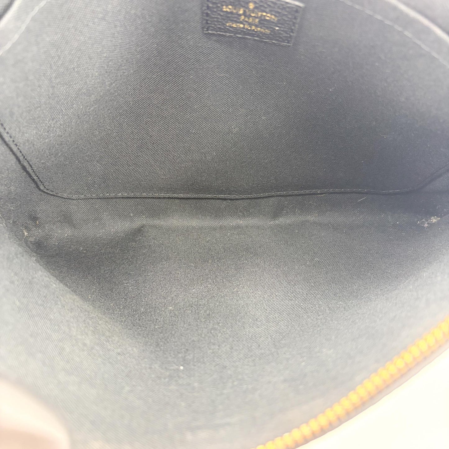 Louis Vuitton Monogram Empreinte Daily Pouch Black