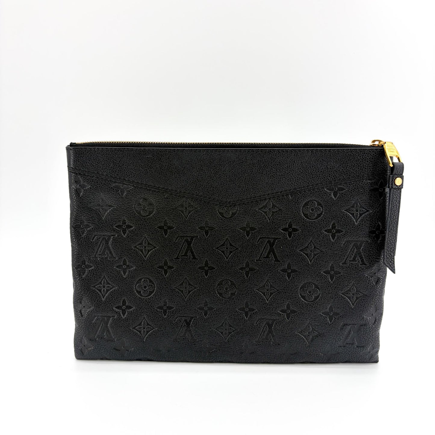 Louis Vuitton Monogram Empreinte Daily Pouch Black