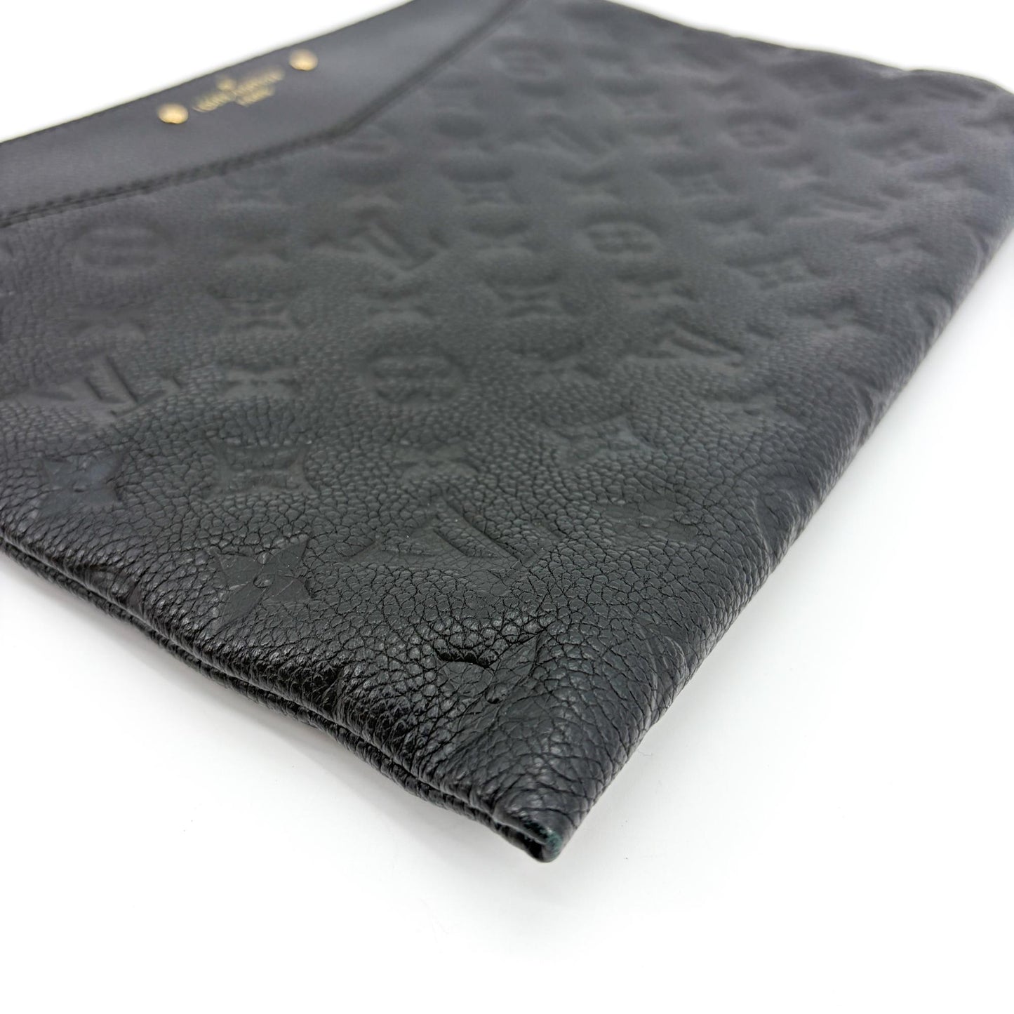 Louis Vuitton Monogram Empreinte Daily Pouch Black