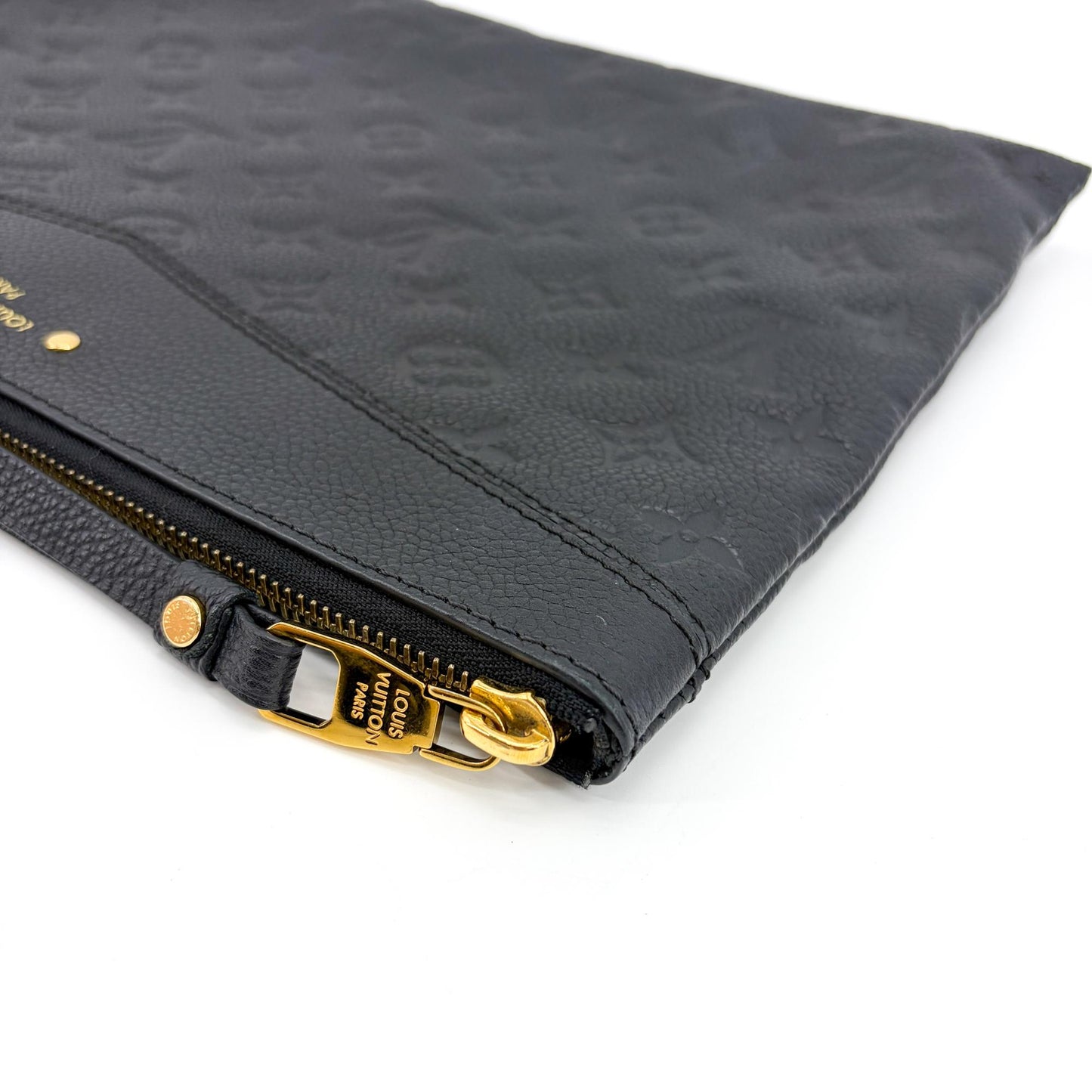 Louis Vuitton Monogram Empreinte Daily Pouch Black