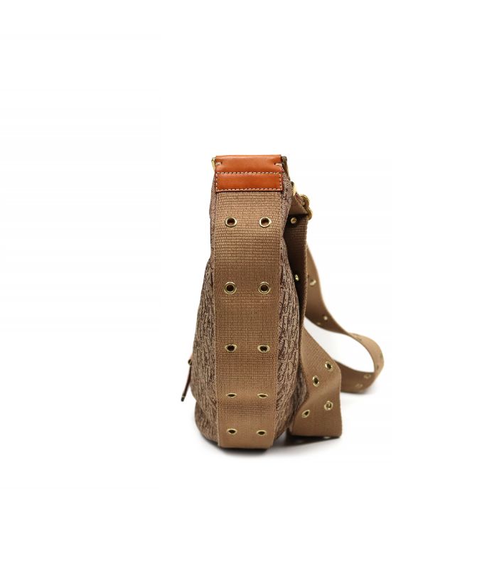 Dior Beige Oblique Street Chic Hobo Bag