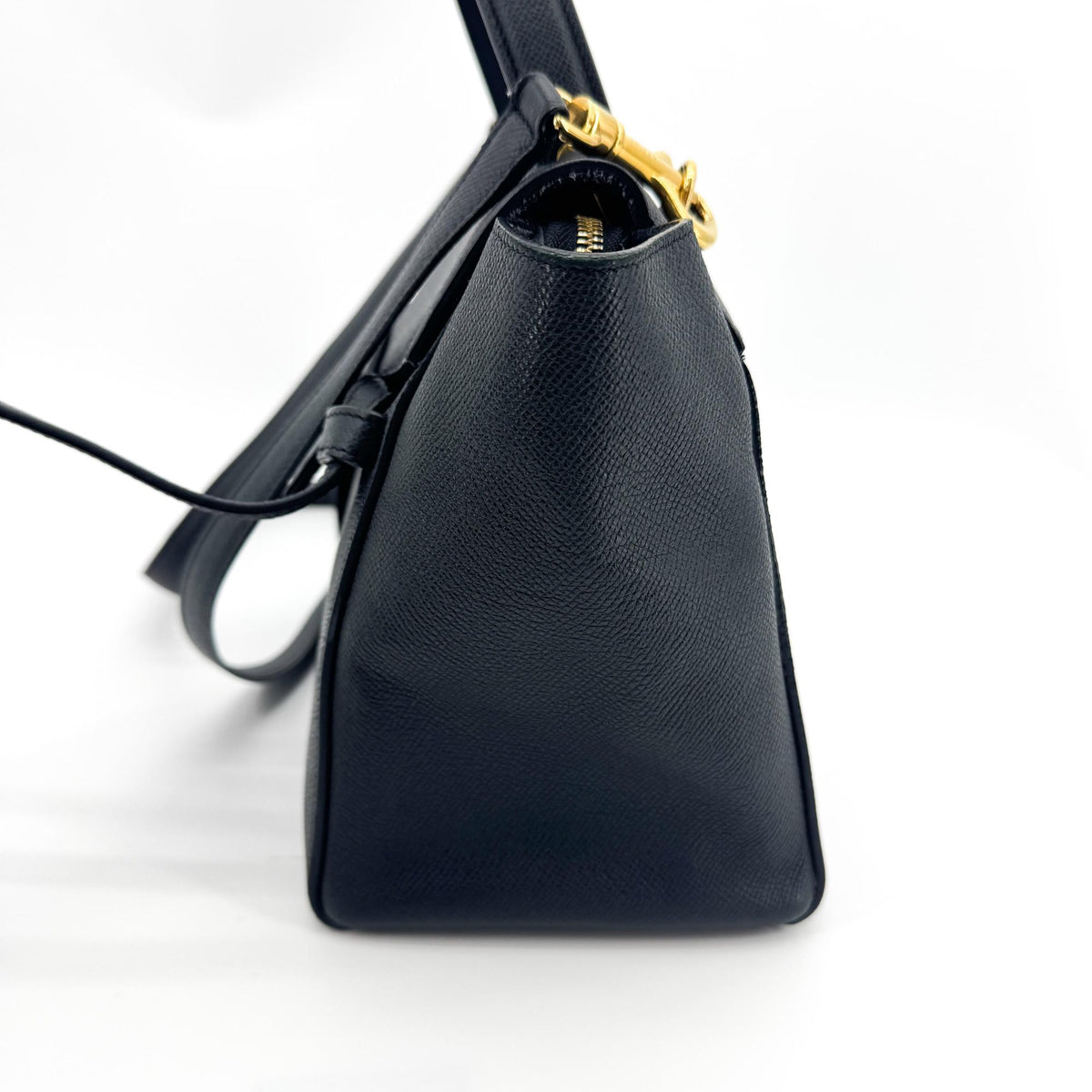 Celine Nano Belt Bag Grain Calfskin Black
