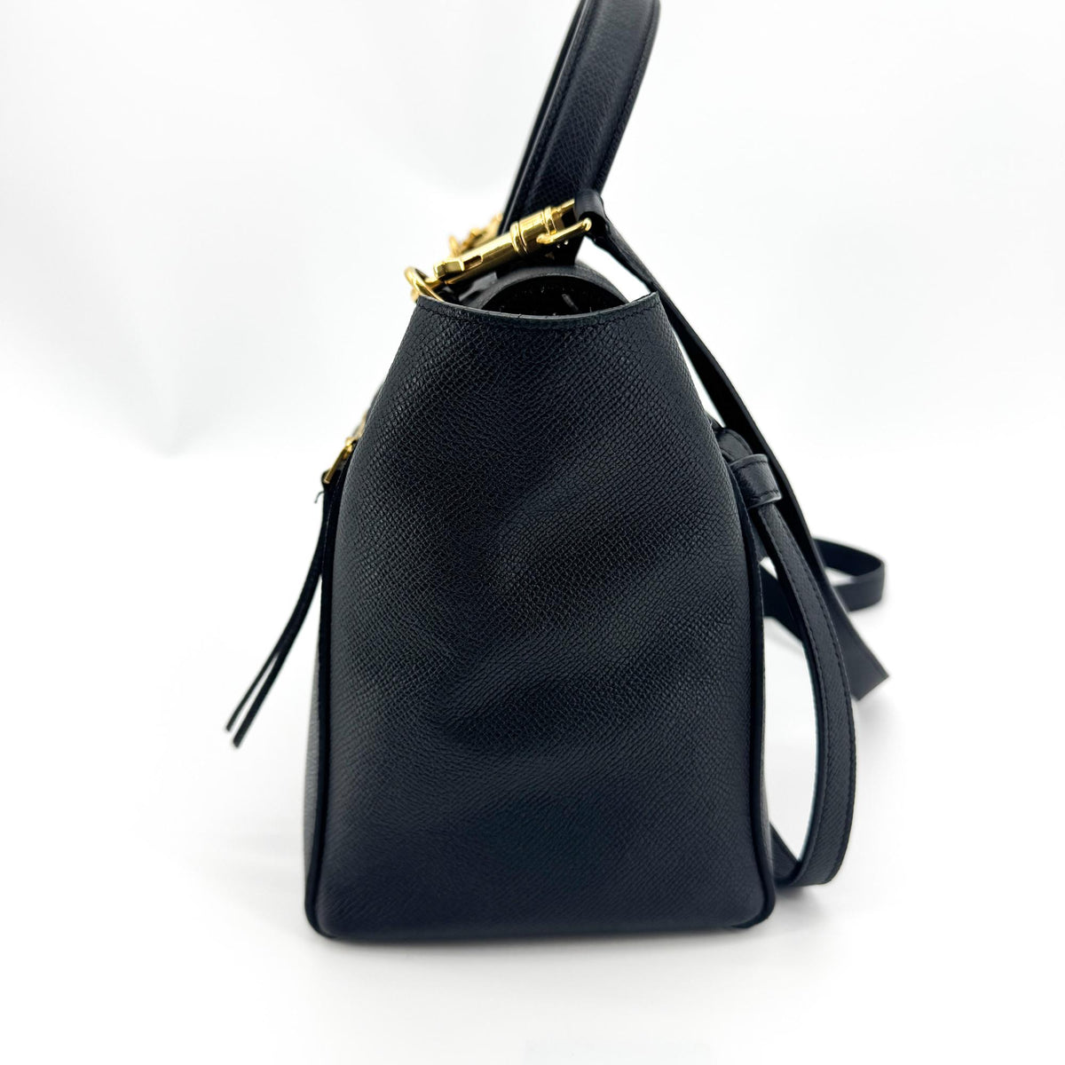 Celine Nano Belt Bag Grain Calfskin Black