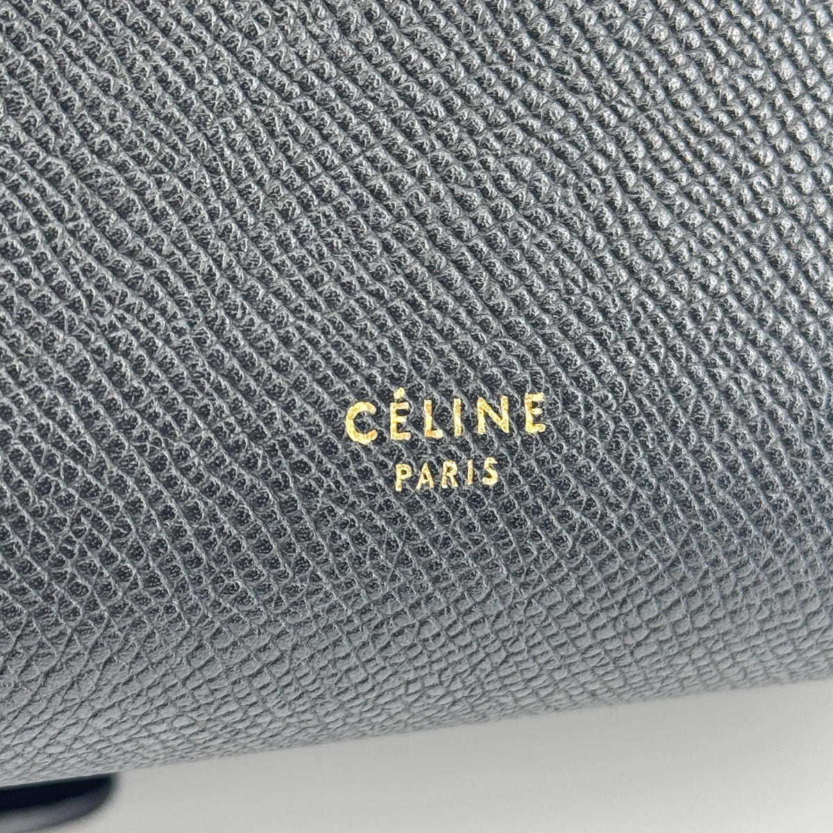 Celine Nano Belt Bag Grain Calfskin Black