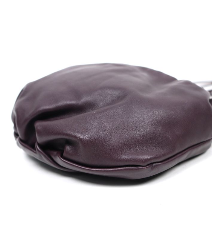 Bottega Veneta Mini Purple Leather Bulb Bag