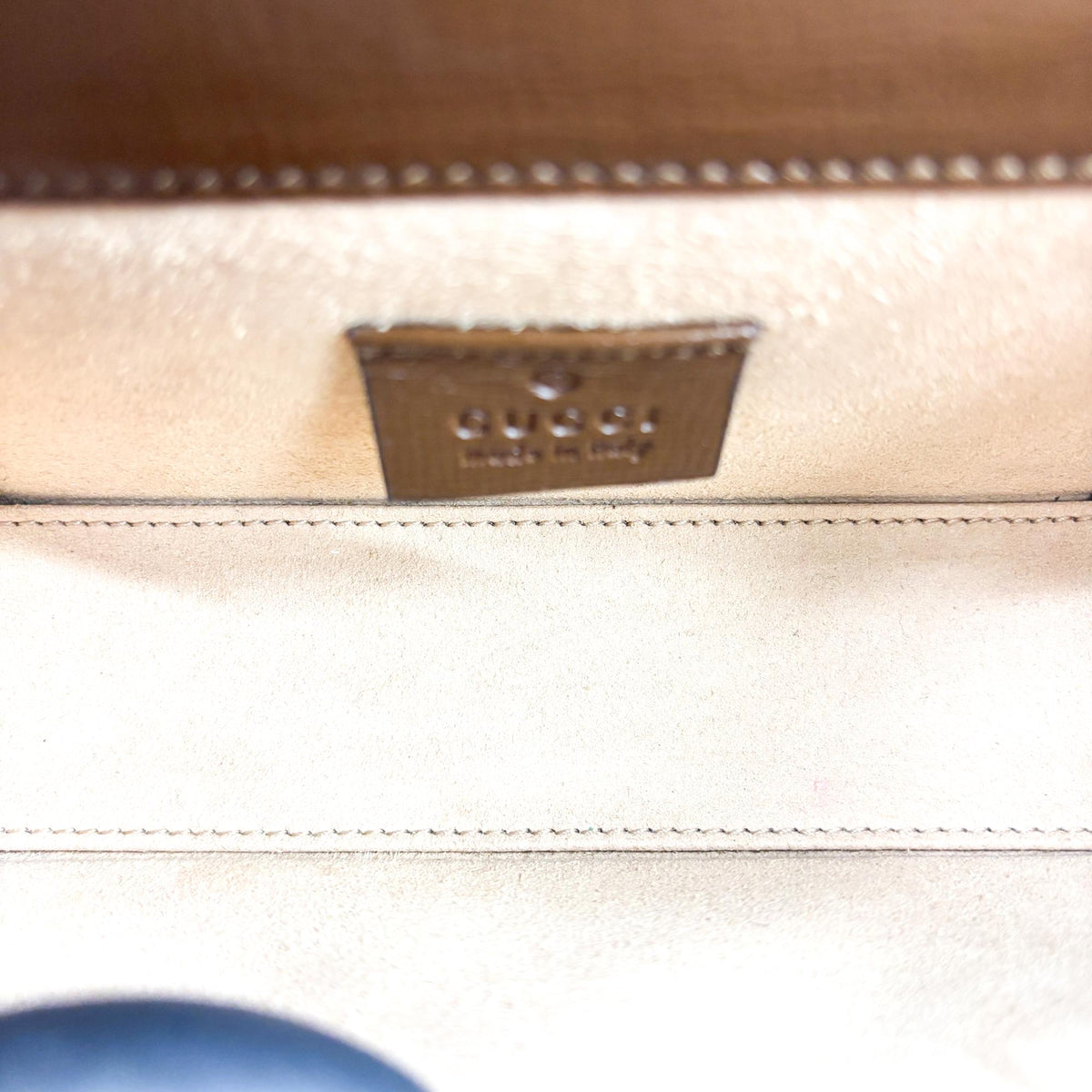 Gucci Horsebit 1955 Mini Bag GG Supreme Brown