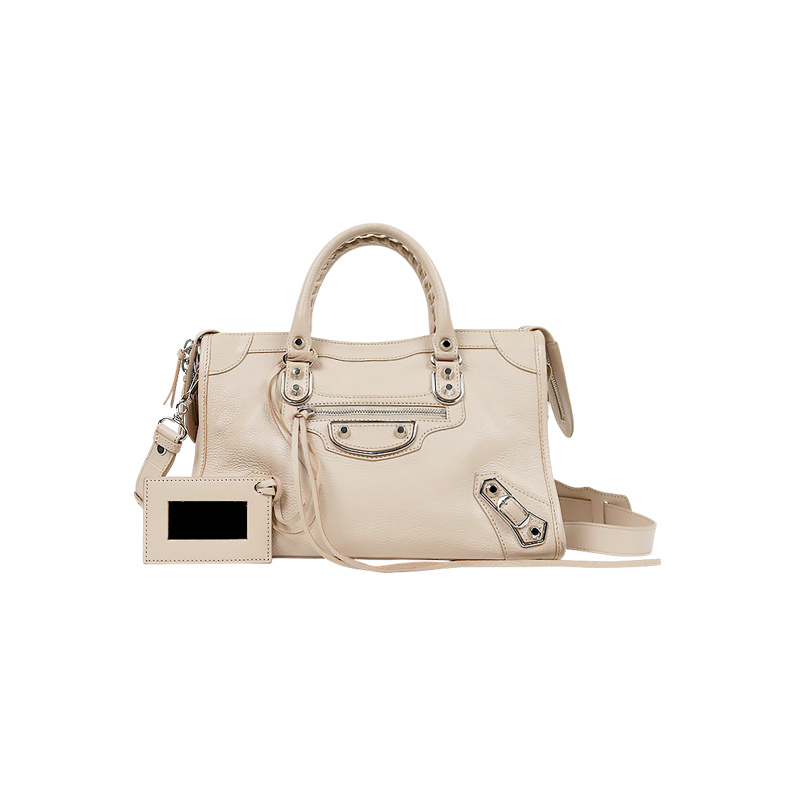 Balenciaga Beige Edge Motor City Bag