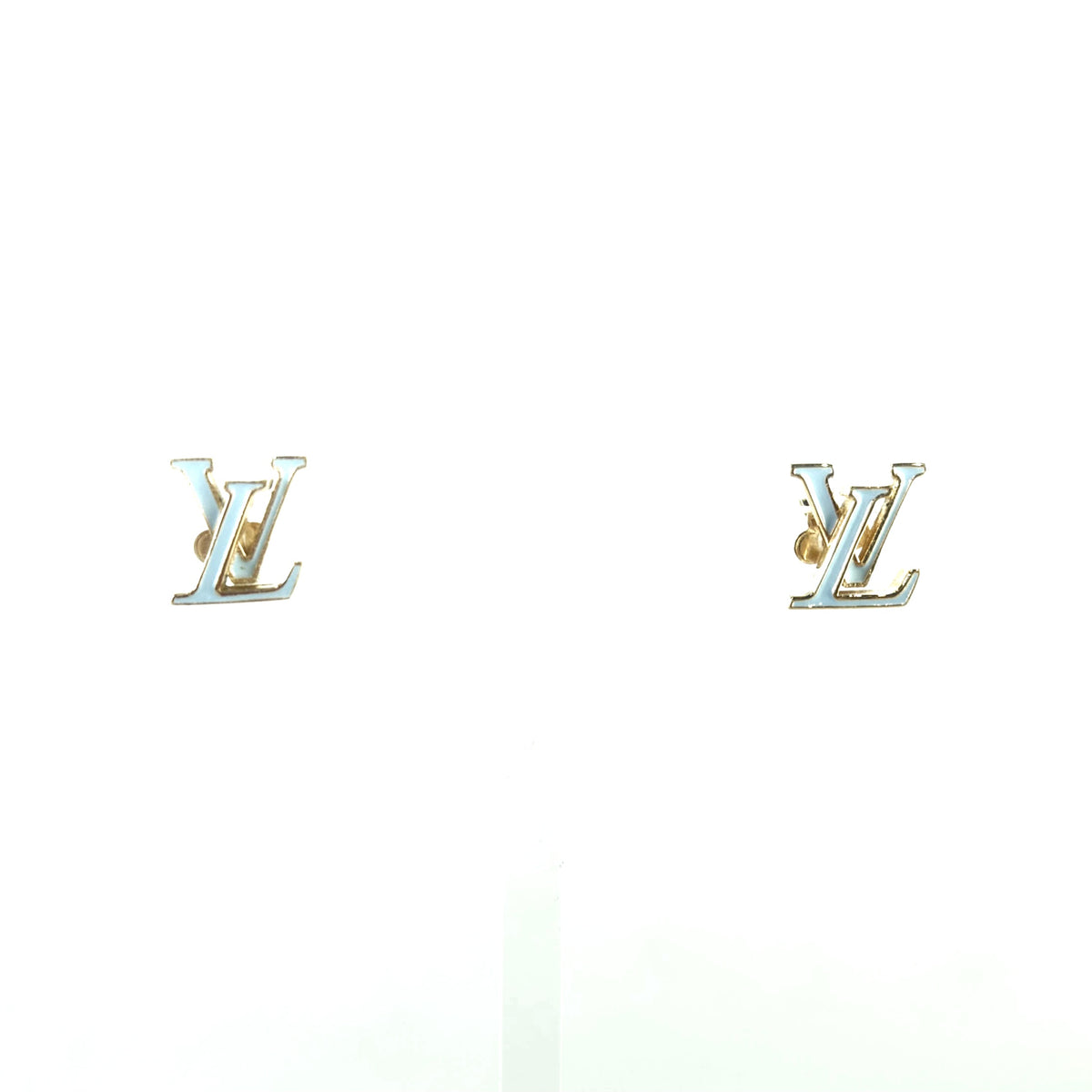 LV Enamel Earrings